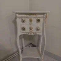 کمد / میز تلفنی/ کرم
