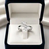 حلقه زنانه نقره