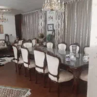 مبل و  نهار خوری کلاسیک منیت بسیار ظریف قدیمی
