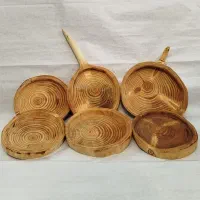 انواع سینی میوه خوری آجیل خوری شیک چوبی