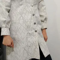 مانتو ژاکارد مجلسی و پلنگی
