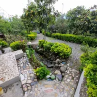 ویلا باغ جنگلی/دربست/نهر آب/آلاچیق/تاب داره