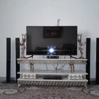 میزتلوزیون برنجی