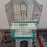 قفس1032مخصوص طوطی عروس هلندی استیل میل زخیم