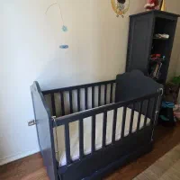تخت کودک بلسینو 70x130 با تشک طبی رویا