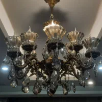 لوستر برنز ۶ شاخه خوشگل