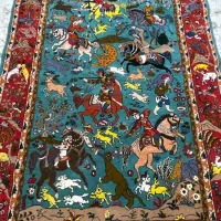 انواع قالیچه و قبه دستباف