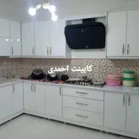 انواع کابینت‌آماده نصب‌احمدی هایگلس ام دی اف 5485