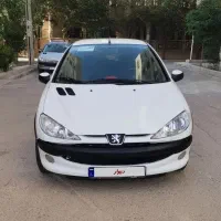 پژو ۲۰۶ مدل ۸۱ سفید رنگ فابریک