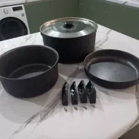 قابلمه ۳۲ قابلمه ۲۵ و یک تابه