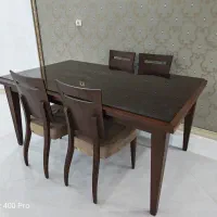 میز ناهار خوری چوبی
