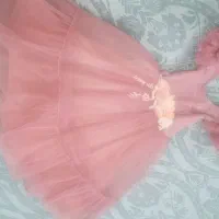لباس عروس کودک نو نو یک بار برای مجلس پوشیده