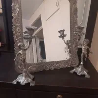 آینه و شمعدان
