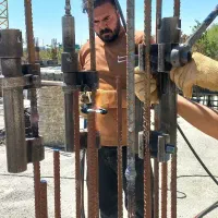 فورجینگ جوش سربه سر میلگرد