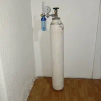 کپسول اکسیژن ۱۰ لیتری خارجی درحد نو با مانومتر