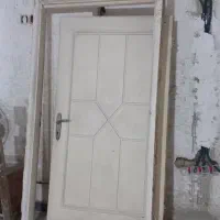 درب ورودی چوبی با چارچوب