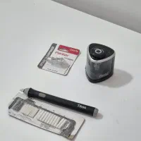 پاکن برقی Tihoo + مدادتراش برقی panter + یدک تراش
