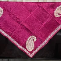 رومیزی مخمل سوزندوزی کار قدیم