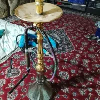 قلیان زیبا بدنه کامل از برنج