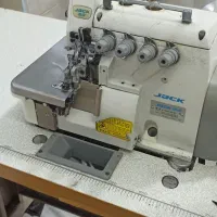 چرخ خیاطی زیگزال پنج نخ و راسته دینام سرخود