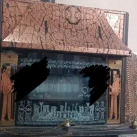 بخاری طرح شومینه