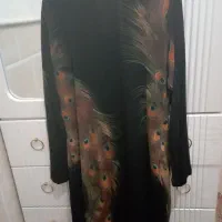 شومیز بلند طرح طاووس