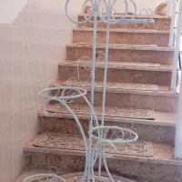 استند گلدان  سفید