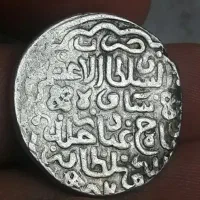 سکه نقره عتیقه شاهرخ تیموری ضرب ساوه