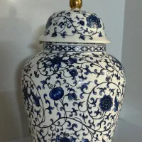 گلدان وکندی های قلم ابی خارجی