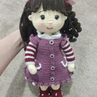 فروش عروسک قلاب بافی
