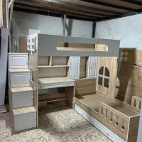 تخت دوطبقه مدل گندم