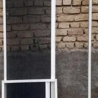 درب توری پلیسه یا کشویی آلومینیویم