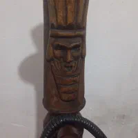 قلیان رُخ هخامنشی چوب گردو