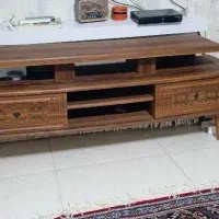 میز تلویزیون چوبی شیک