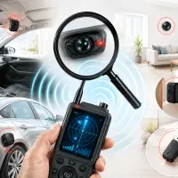 جستجو و اسکن دوربین مخفی ، gps ، شنود