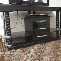 میز تلویزیون  شیشه