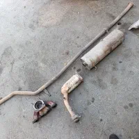 ست کامل ست کامل اگزوز پژو tu5 به همراه خت لوله