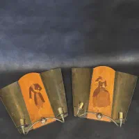 جقت شمعدان دیواری قدیمی سوئدی