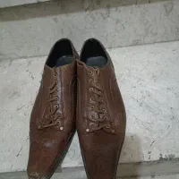کفش مردانه تمام چرم
