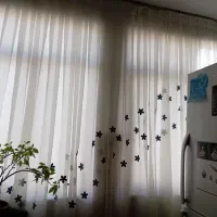 4متر پرده تمیز سالم