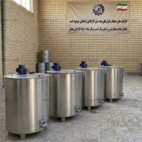 شیرگرم کن و پاتیل 100 لیتری کارگاهی دو جداره