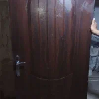 درب چوبی