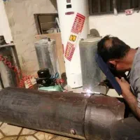 جوشکاری  آبگرمکن  وساپورت