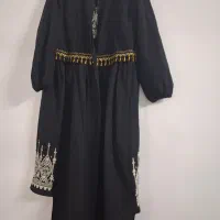 پارچه مانتوشال کیف مشکی