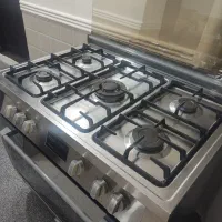 اجاق گاز تمام استیل فر دار
