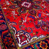 یک عددفرش دستبافت ۶متری بانخ جهره ورنگ گیاهی