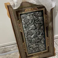 تابلو خاتم و کاسه برنج