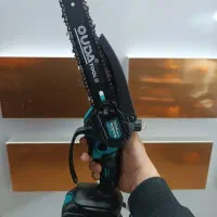 اره شارژی 21ولت دو باتری تیغه 25 سانتی