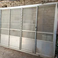 درب آلومنیوم .کتیبه آلومنیوم