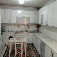 کابینت سفید طوسی